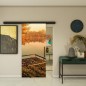 Glasschiebetür BLACK-LINE - Fotoprint Modell 154 Glasschiebetür BLACK-LINE - Fotoprint Modell 154