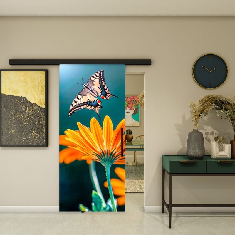 Glasschiebetür BLACK-LINE - Fotoprint Modell 162 Glasschiebetür BLACK-LINE - Fotoprint Modell 162