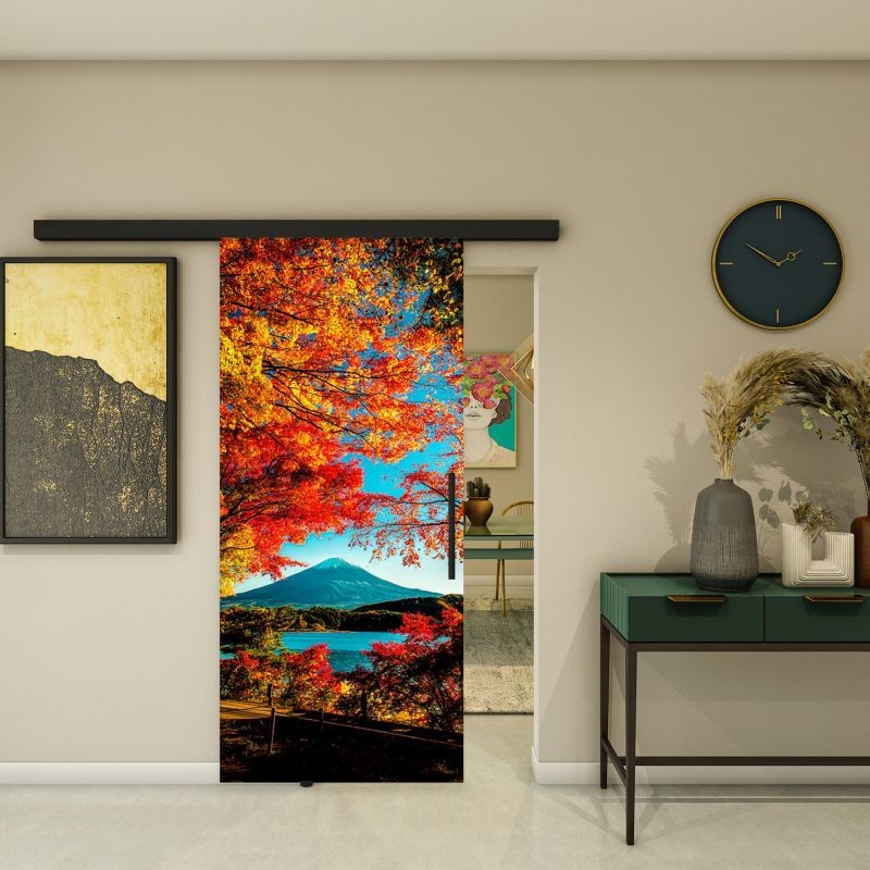 Glasschiebetür BLACK-LINE - Fotoprint Modell 181 Glasschiebetür BLACK-LINE - Fotoprint Modell 181