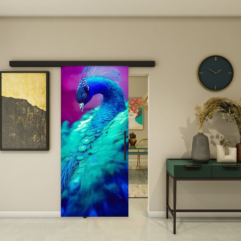 Glasschiebetür BLACK-LINE - Fotoprint Modell 229 Glasschiebetür BLACK-LINE - Fotoprint Modell 229