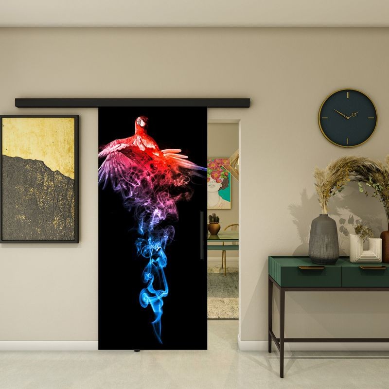 Glasschiebetür BLACK-LINE - Fotoprint Modell 235 Glasschiebetür BLACK-LINE - Fotoprint Modell 235