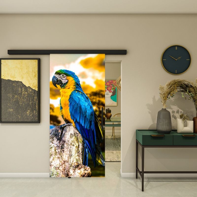 Glasschiebetür BLACK-LINE - Fotoprint Modell 247 Glasschiebetür BLACK-LINE - Fotoprint Modell 247