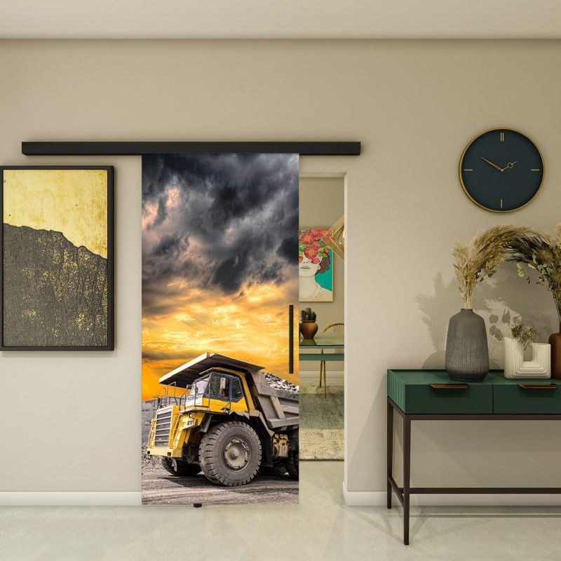 Glasschiebetür BLACK-LINE - Fotoprint Modell 260 Glasschiebetür BLACK-LINE - Fotoprint Modell 260