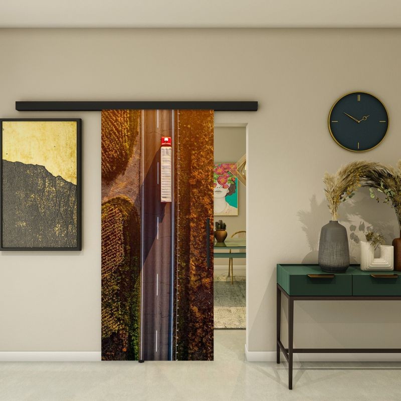 Glasschiebetür BLACK-LINE - Fotoprint Modell 265 Glasschiebetür BLACK-LINE - Fotoprint Modell 265
