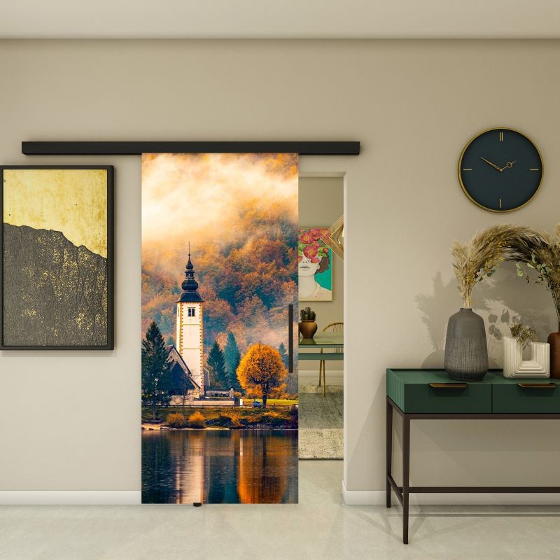 Glasschiebetür BLACK-LINE - Fotoprint Modell 278 Glasschiebetür BLACK-LINE - Fotoprint Modell 278