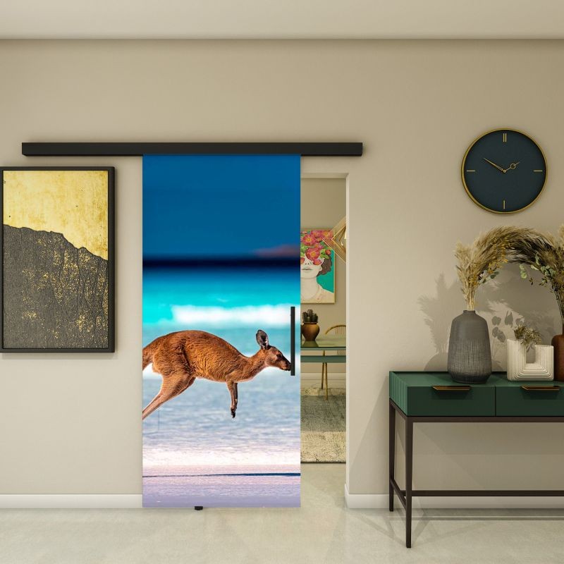 Glasschiebetür BLACK-LINE - Fotoprint Modell 291 Glasschiebetür BLACK-LINE - Fotoprint Modell 291