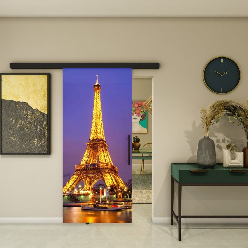 Glasschiebetür BLACK-LINE - Fotoprint Modell 298 Glasschiebetür BLACK-LINE - Fotoprint Modell 298