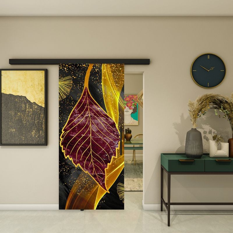 Glasschiebetür BLACK-LINE - Fotoprint Modell 322 Glasschiebetür BLACK-LINE - Fotoprint Modell 322