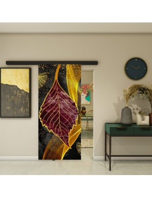 Glasschiebetür BLACK-LINE - Fotoprint Model 322
