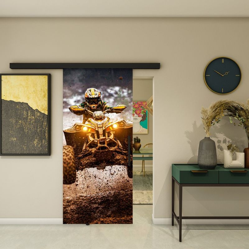Glasschiebetür BLACK-LINE - Fotoprint Modell 326 Glasschiebetür BLACK-LINE - Fotoprint Modell 326