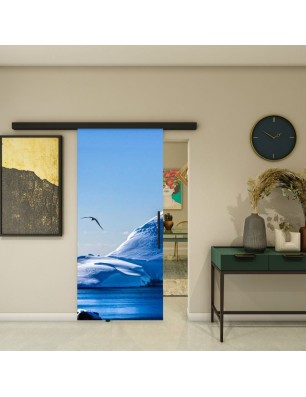 Glasschiebetür BLACK-LINE - Fotoprint Model 331
