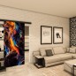 Glasschiebetür BLACK-LINE - Fotoprint Modell 98 Glasschiebetür BLACK-LINE - Fotoprint Modell 98