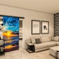 Glasschiebetür BLACK-LINE - Fotoprint Modell 146 Glasschiebetür BLACK-LINE - Fotoprint Modell 146