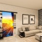 Glasschiebetür BLACK-LINE - Fotoprint Modell 220 Glasschiebetür BLACK-LINE - Fotoprint Modell 220