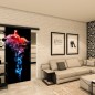Glasschiebetür BLACK-LINE - Fotoprint Modell 235 Glasschiebetür BLACK-LINE - Fotoprint Modell 235