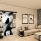 Glasschiebetür BLACK-LINE - Fotoprint Modell 271 Glasschiebetür BLACK-LINE - Fotoprint Modell 271