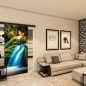 Glasschiebetür BLACK-LINE - Fotoprint Modell 311 Glasschiebetür BLACK-LINE - Fotoprint Modell 311