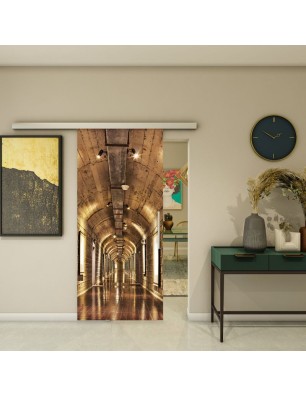 Glasschiebetür SLIM-LINE - Fotoprint Model 48