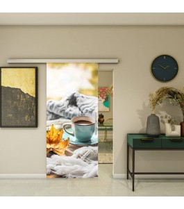 Glasschiebetür SLIM-LINE - Fotoprint Model 66