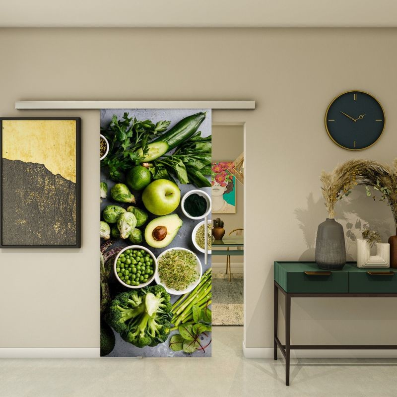 Glasschiebetür SLIM-LINE - Fotoprint Modell 110 Glasschiebetür SLIM-LINE - Fotoprint Modell 110