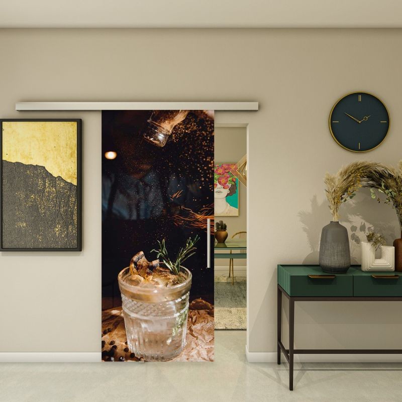 Glasschiebetür SLIM-LINE - Fotoprint Modell 111 Glasschiebetür SLIM-LINE - Fotoprint Modell 111