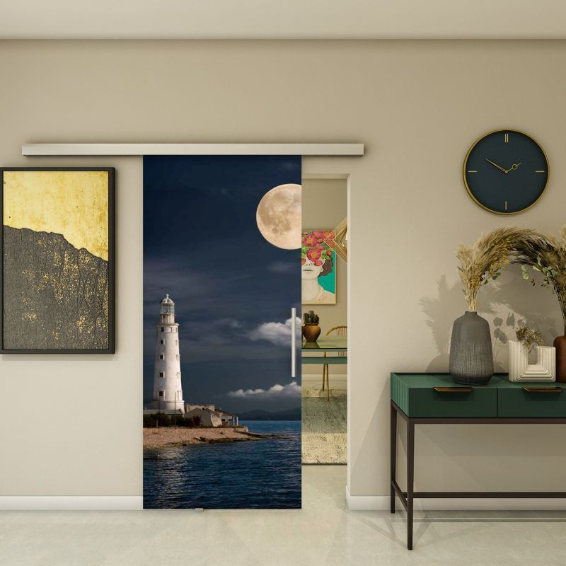Glasschiebetür SLIM-LINE - Fotoprint Modell 121 Glasschiebetür SLIM-LINE - Fotoprint Modell 121