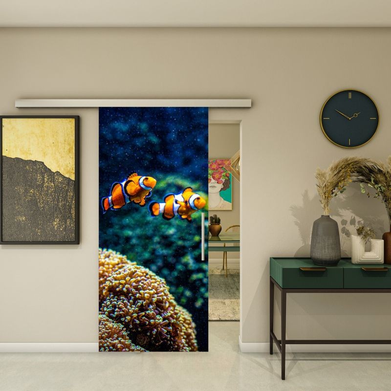 Glasschiebetür SLIM-LINE - Fotoprint Modell 123 Glasschiebetür SLIM-LINE - Fotoprint Modell 123