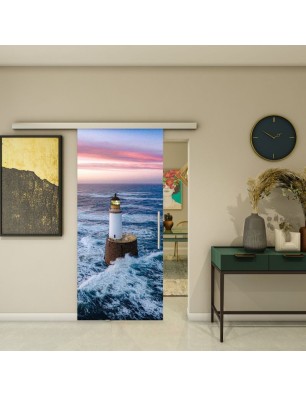 Glasschiebetür SLIM-LINE - Fotoprint Model 124