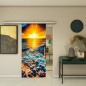Glasschiebetür SLIM-LINE - Fotoprint Modell 127
