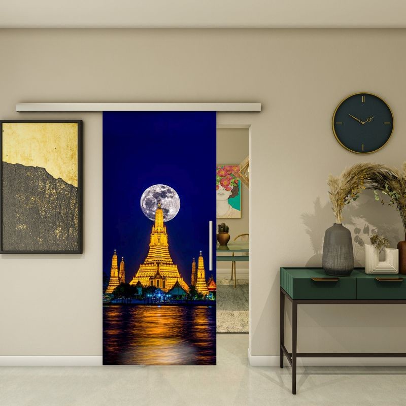 Glasschiebetür SLIM-LINE - Fotoprint Modell 204 Glasschiebetür SLIM-LINE - Fotoprint Modell 204