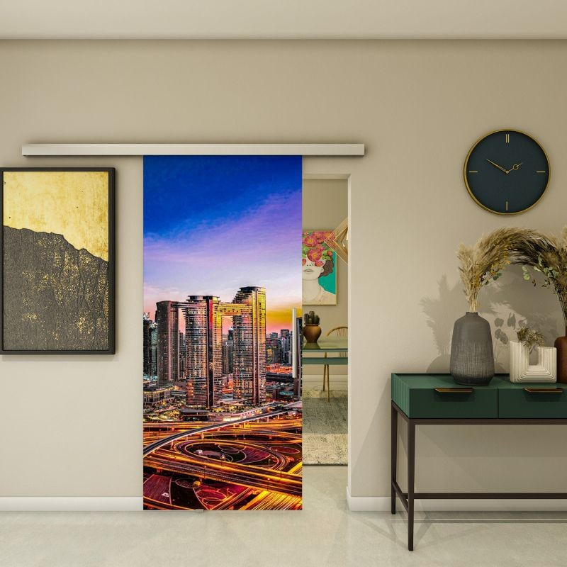 Glasschiebetür SLIM-LINE - Fotoprint Modell 207 Glasschiebetür SLIM-LINE - Fotoprint Modell 207