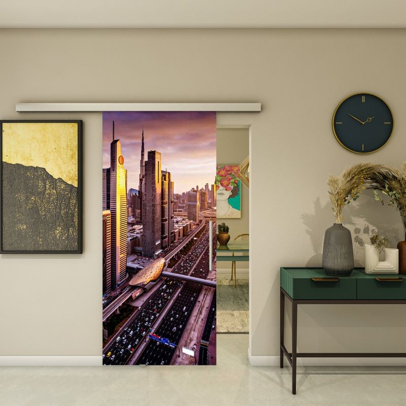 Glasschiebetür SLIM-LINE - Fotoprint Modell 213 Glasschiebetür SLIM-LINE - Fotoprint Modell 213