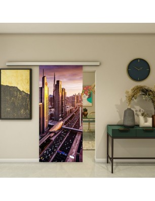 Glasschiebetür SLIM-LINE - Fotoprint Model 213