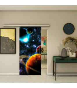 Glasschiebetür SLIM-LINE - Fotoprint Model 214