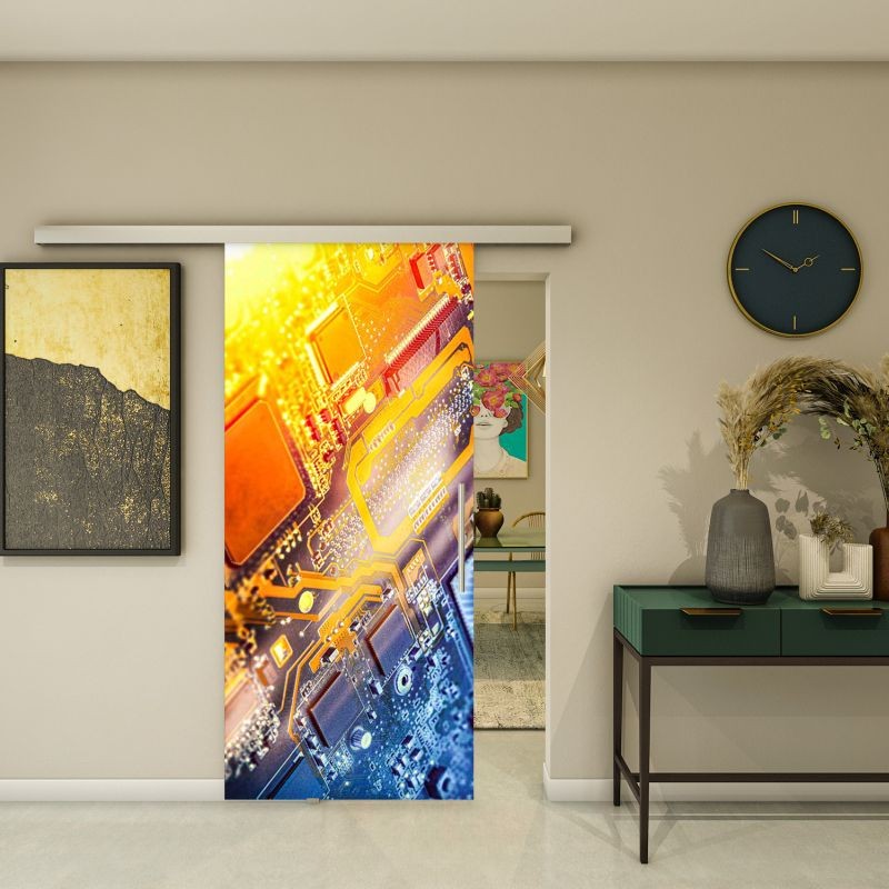 Glasschiebetür SLIM-LINE - Fotoprint Modell 217 Glasschiebetür SLIM-LINE - Fotoprint Modell 217