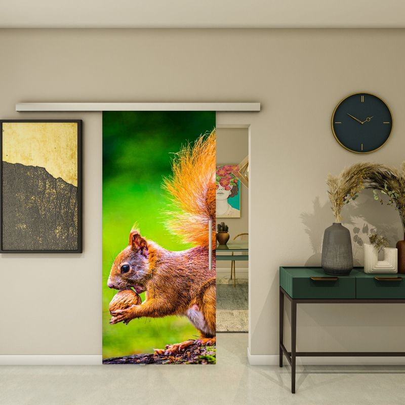 Glasschiebetür SLIM-LINE - Fotoprint Modell 246