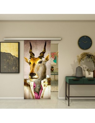 Glasschiebetür SLIM-LINE - Fotoprint Model 253
