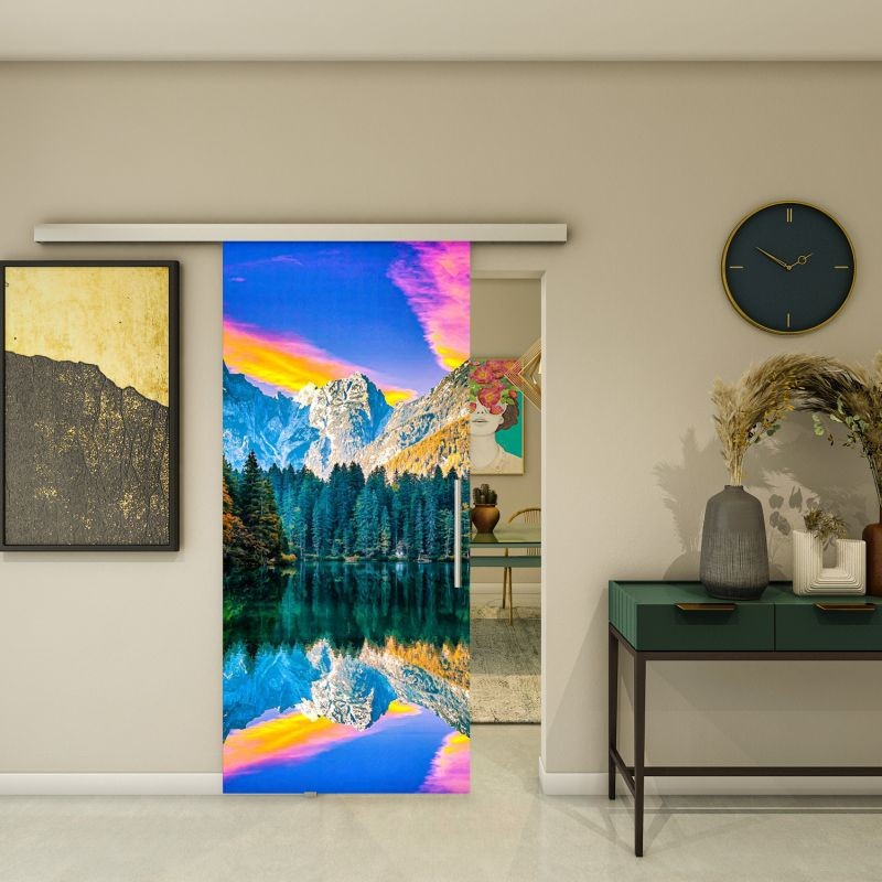 Glasschiebetür SLIM-LINE - Fotoprint Modell 321 Glasschiebetür SLIM-LINE - Fotoprint Modell 321