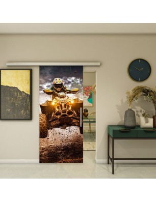 Glasschiebetür SLIM-LINE - Fotoprint Model 326