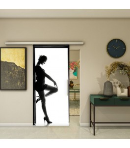 Glasschiebetür SLIM-LINE - Fotoprint Model 354