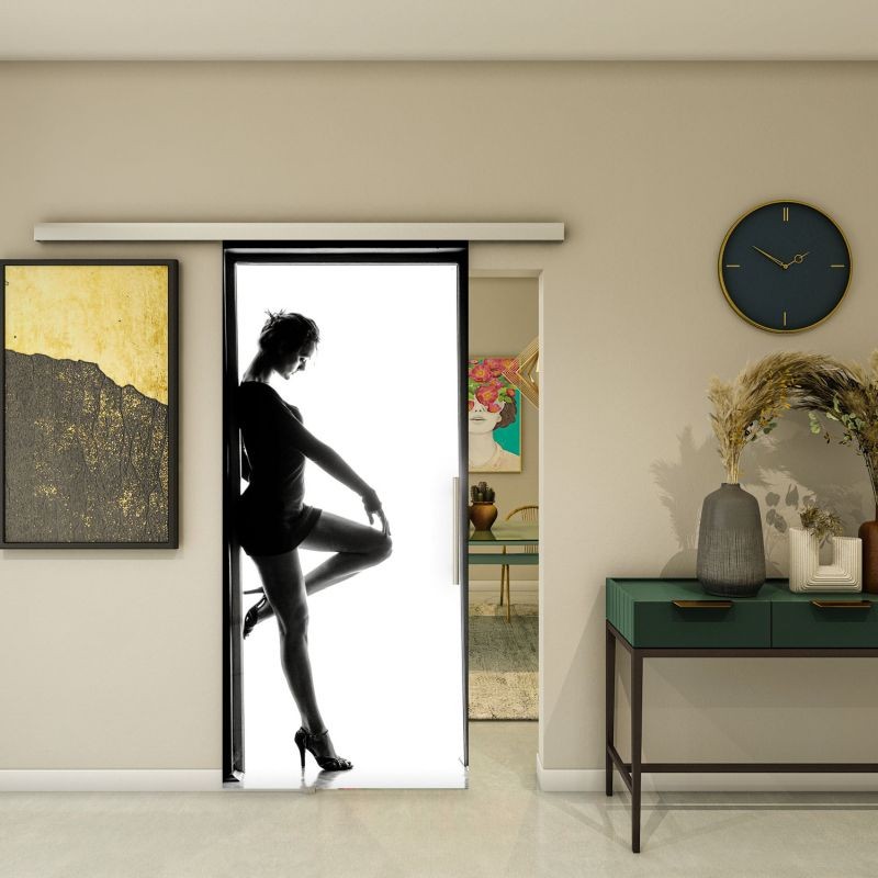 Glasschiebetür SLIM-LINE - Fotoprint Modell 354 Glasschiebetür SLIM-LINE - Fotoprint Modell 354