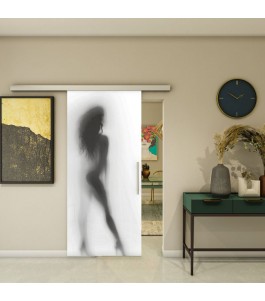 Glasschiebetür SLIM-LINE - Fotoprint Model 357