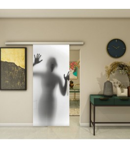 Glasschiebetür SLIM-LINE - Fotoprint Model 358
