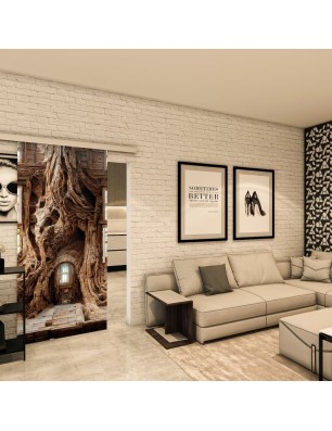 Glasschiebetür SLIM-LINE - Fotoprint Model 106