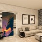 Glasschiebetür SLIM-LINE - Fotoprint Modell 243 Glasschiebetür SLIM-LINE - Fotoprint Modell 243