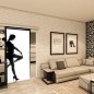 Glasschiebetür SLIM-LINE - Fotoprint Modell 359 Glasschiebetür SLIM-LINE - Fotoprint Modell 359