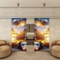 Glasschiebetür SLIM-LINE - Fotoprint Modell 328 Glasschiebetür SLIM-LINE - Fotoprint Modell 328