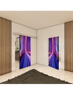 Glasschiebetür SLIM-LINE - Fotoprint Model 29