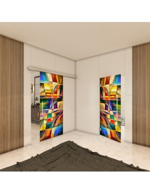 Pendeltür - Fotoprint Model 12 für ein modernes Zuhause