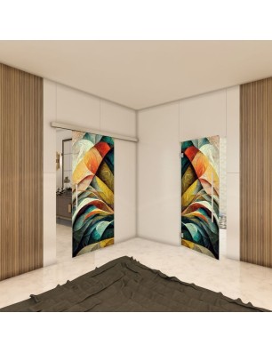 Pendeltür - Fotoprint Model 13 für ein modernes Zuhause